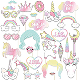 Ensemble d'accessoires disponibles de chez PhotoboothSherbrooke.ca